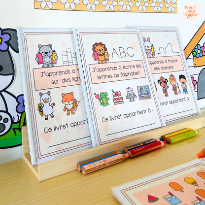 Pack de 4 livrets d'activités pour la maternelle : écrire, dénombrer et tracer