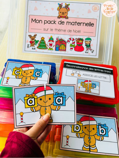 Pack Maternelle sur la fête de Noël