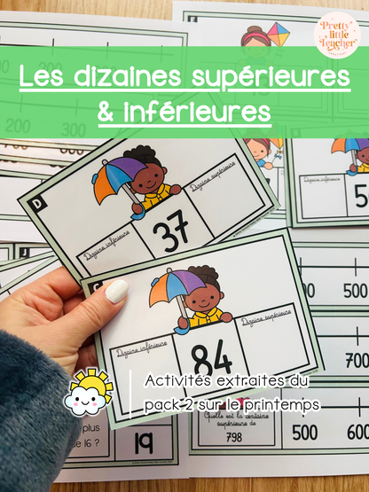 Les dizaines supérieures & inférieures (3x)