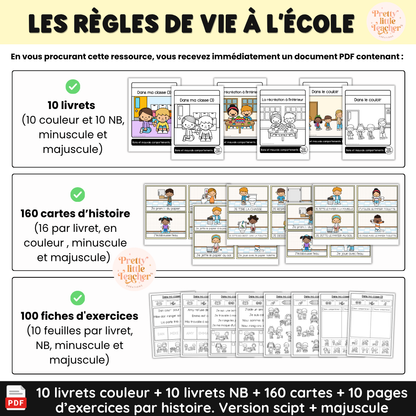 Pack Lecture : les règles de vie à l'école