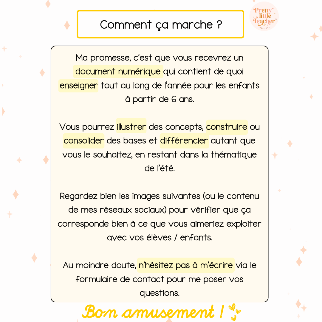 Tous les Mini Packs 1 Français pour toute l'année