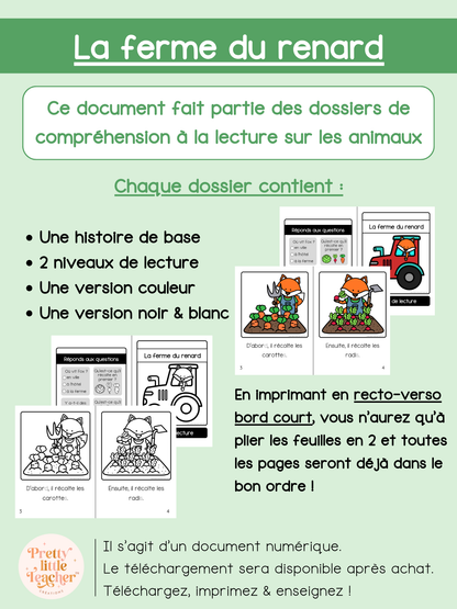 La ferme du renard (lecture)