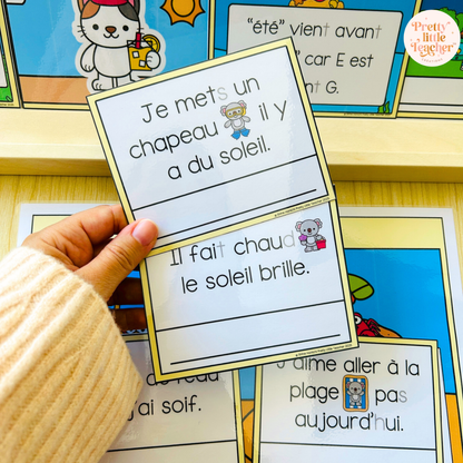 Pack 2 Français sur l'été