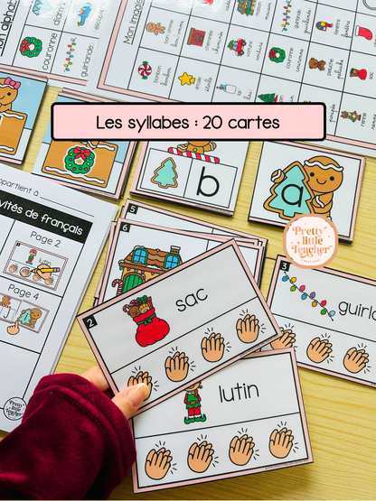 Mini Pack 1 Français sur Noël