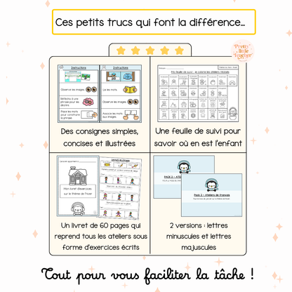 Pack 2 Français sur l'hiver