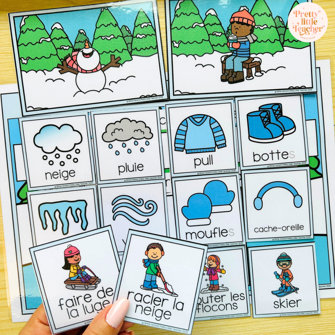 Pack 2 Français sur l'hiver