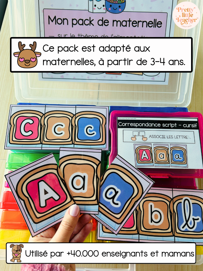 Pack Maternelle sur l'alimentation