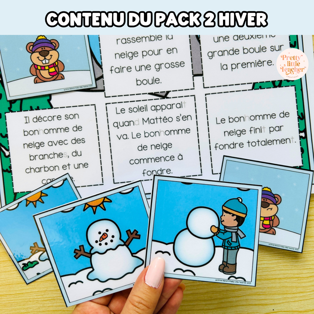 Tous les Packs 2 Français pour toute l'année