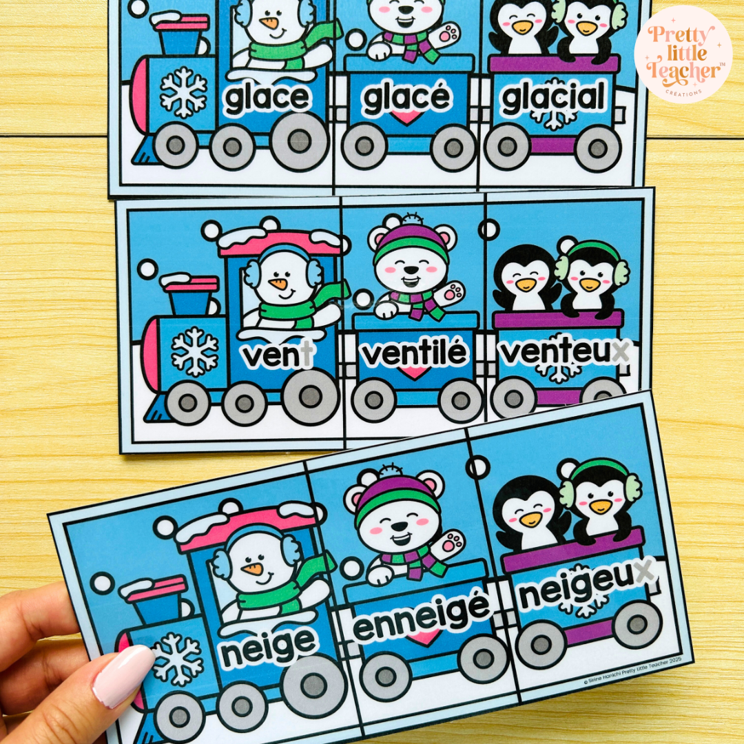 Pack 2 Français sur l'hiver