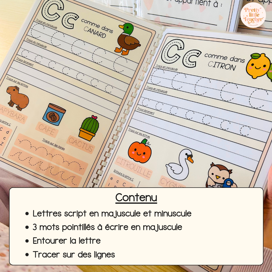 Pack de 4 livrets d'activités pour la maternelle : écrire, dénombrer et tracer