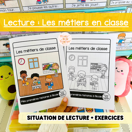 Lecture : Les métiers en classe