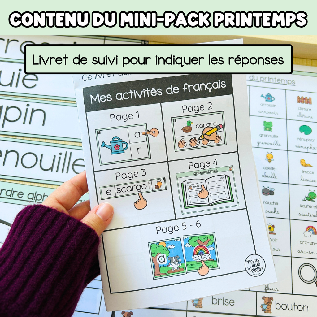 Tous les Mini Packs 1 Français pour toute l'année