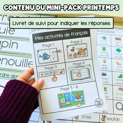 Tous les Mini Packs 1 Français pour toute l'année