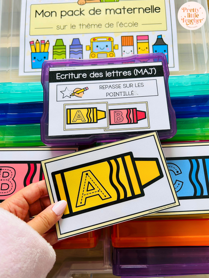 Pack Maternelle sur la rentrée ✏️ : 25 activités à imprimer