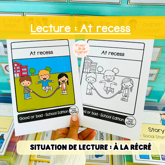 Lecture : At Recess