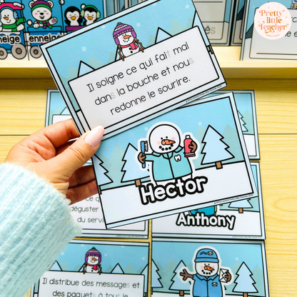 Pack 2 Français sur l'hiver