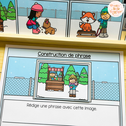 Pack 2 Français sur l'hiver
