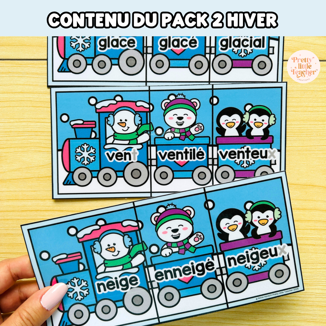 Tous les Packs 2 Français pour toute l'année
