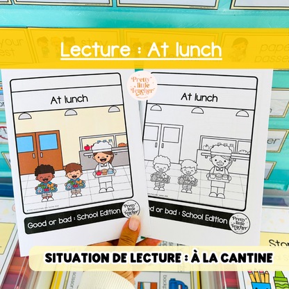 Lecture : At lunch