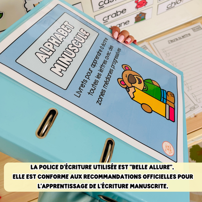 Livrets : j'apprends à écrire progressivement en cursif
