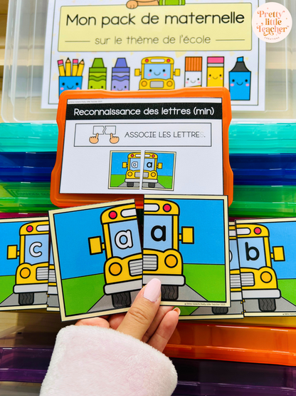 Pack Maternelle sur la rentrée ✏️ : 25 activités à imprimer
