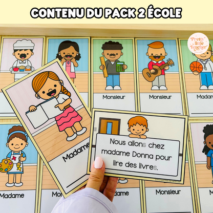 Pack 2 Français sur l'école