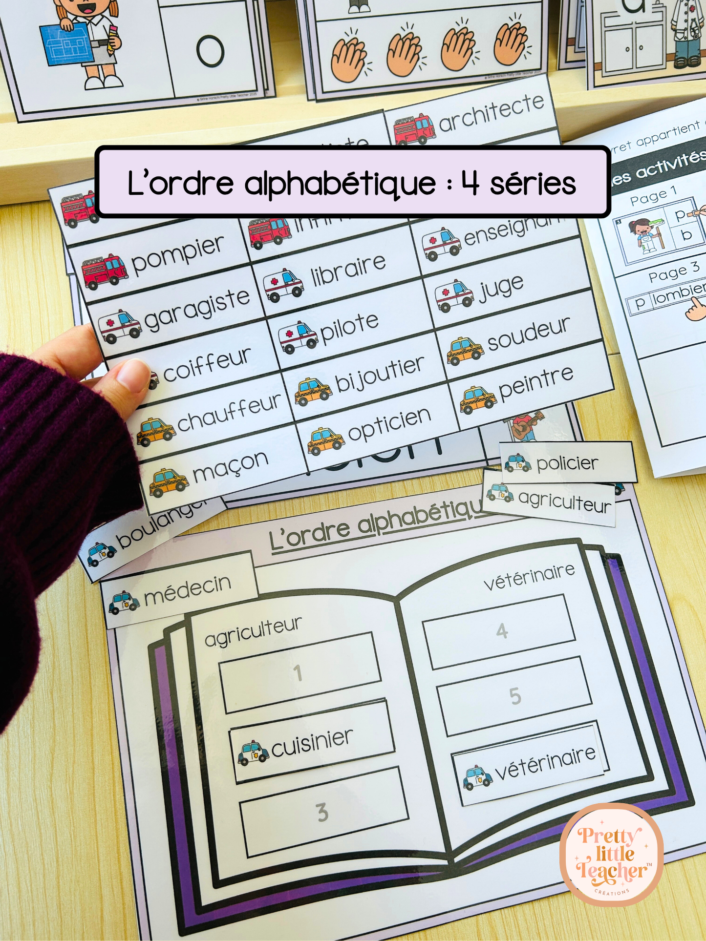 Mini Pack 1 Français sur les métiers