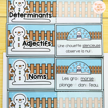 Pack 2 Français sur l'hiver