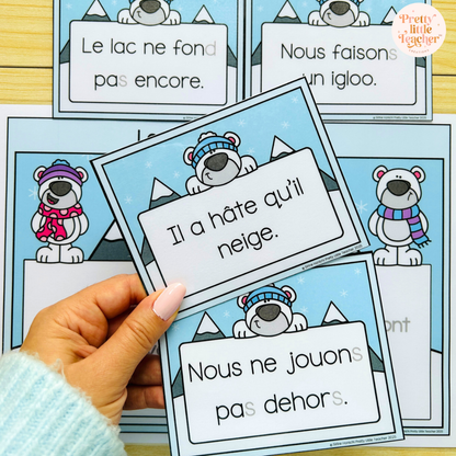 Pack 2 Français sur l'hiver