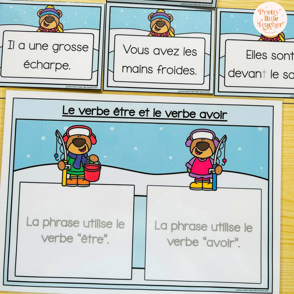 Pack 2 Français sur l'hiver