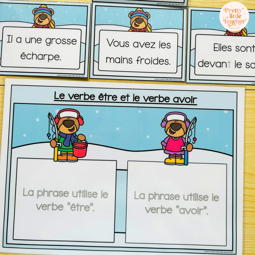 Pack 2 Français sur l'hiver