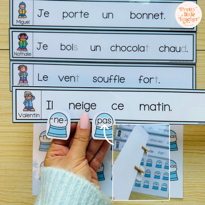 Pack 2 Français sur l'hiver
