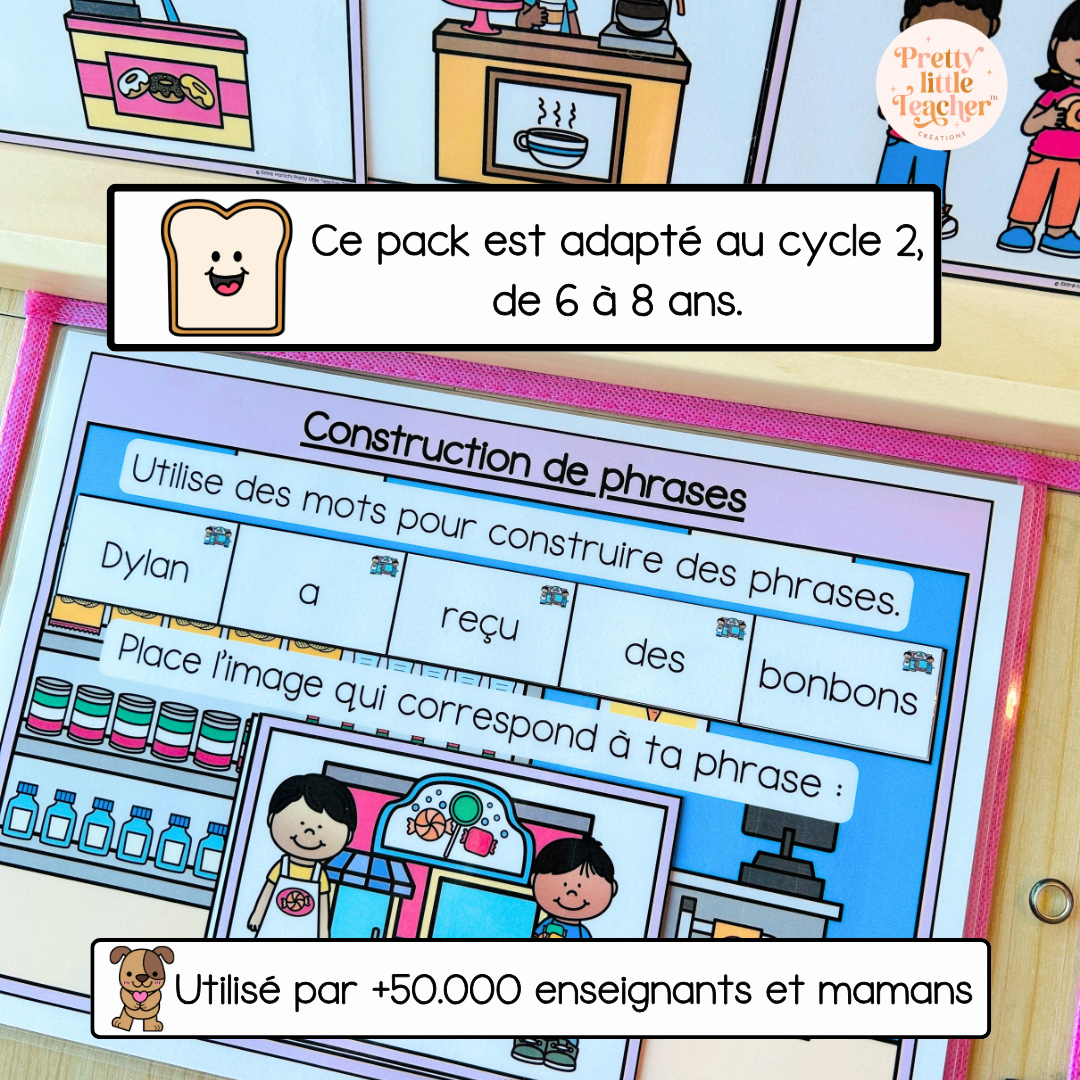 Pack 2 Français sur l'alimentation