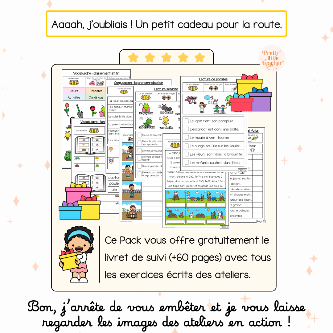 Tous les Packs 2 Français pour toute l'année