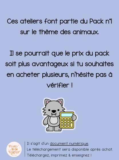 Les températures : thermomètres (3x)