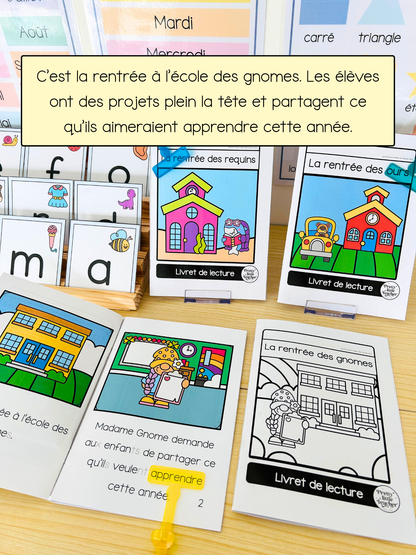 Pack : 3 lectures sur la rentrée