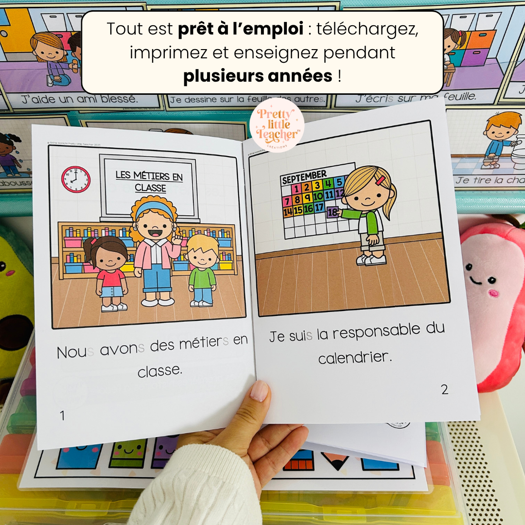 Lecture : Les métiers en classe