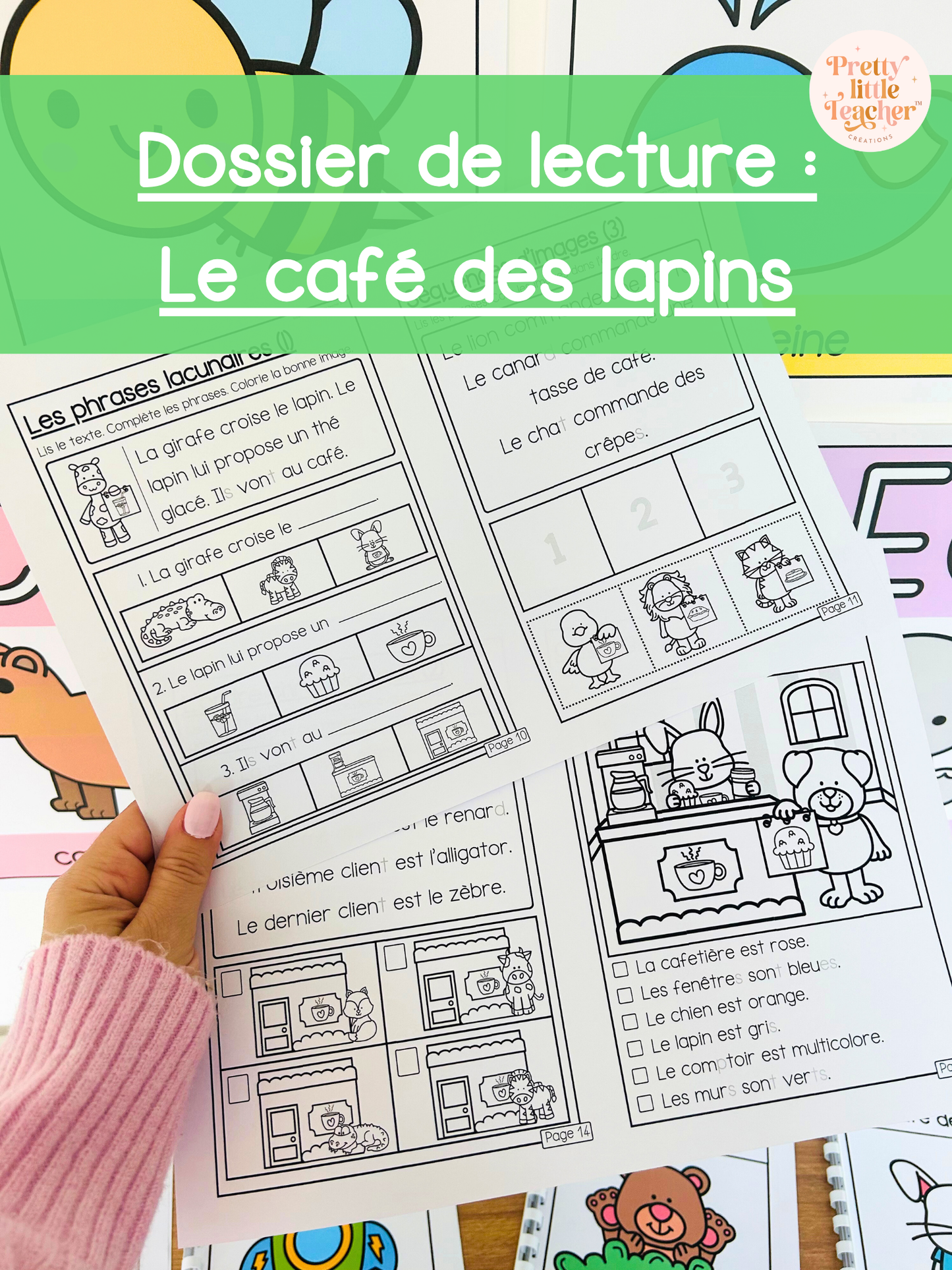 Le café des lapins (lecture)