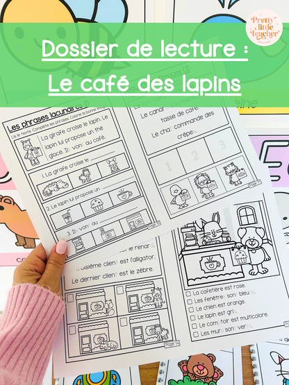 Le café des lapins (lecture)