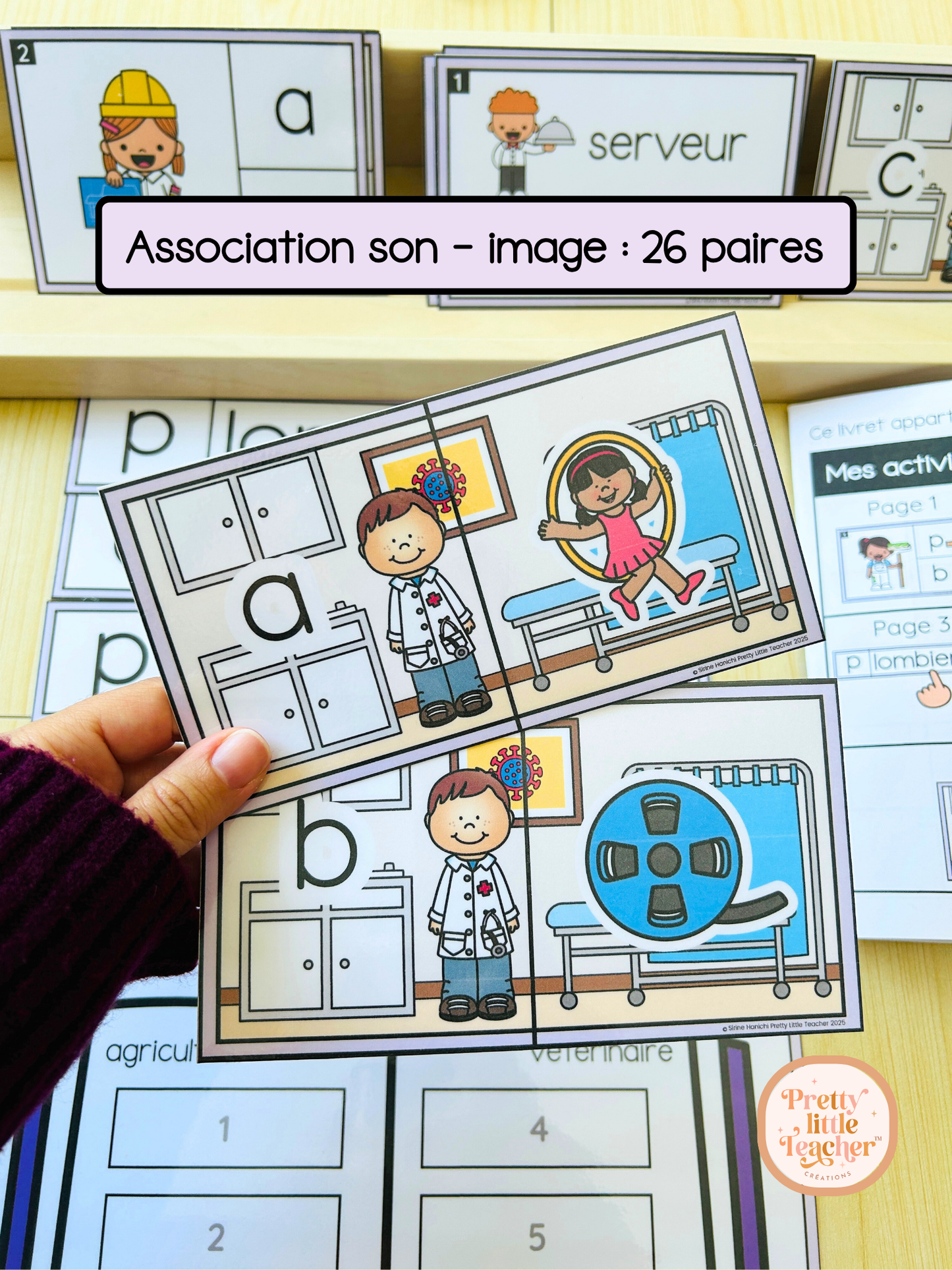 Mini Pack 1 Français sur les métiers