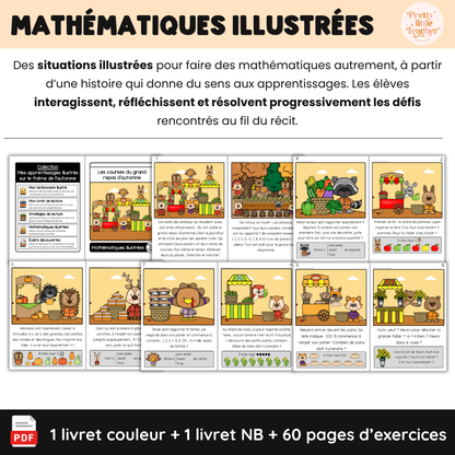 Mathématiques illustrées : compter de 1 à 10