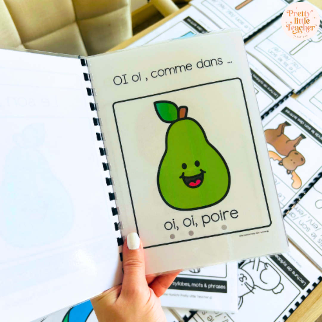 Apprendre à lire les syllabes, mots et phrases (20 livrets de sons composés)