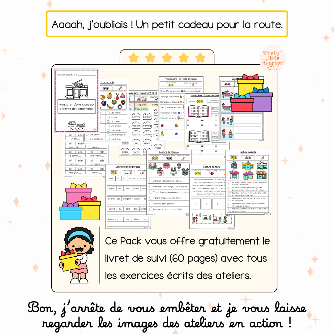 Pack 2 Français sur l'alimentation