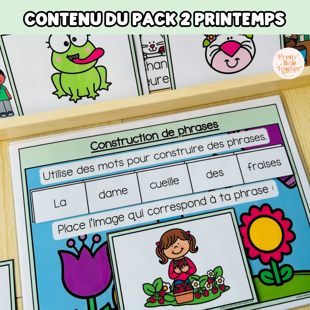 Tous les Packs 2 Français pour toute l'année