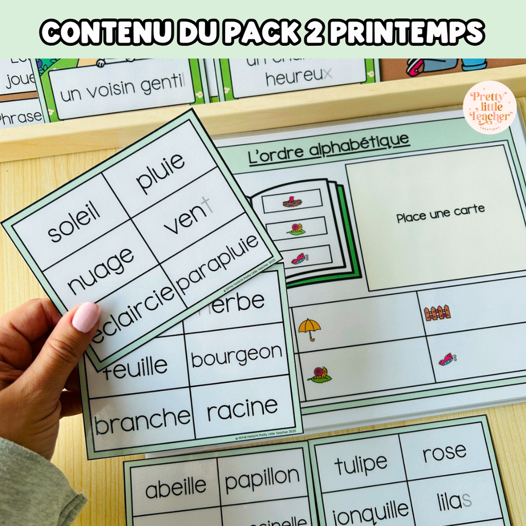 Tous les Packs 2 Français pour toute l'année