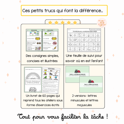 Pack 2 Français sur le printemps