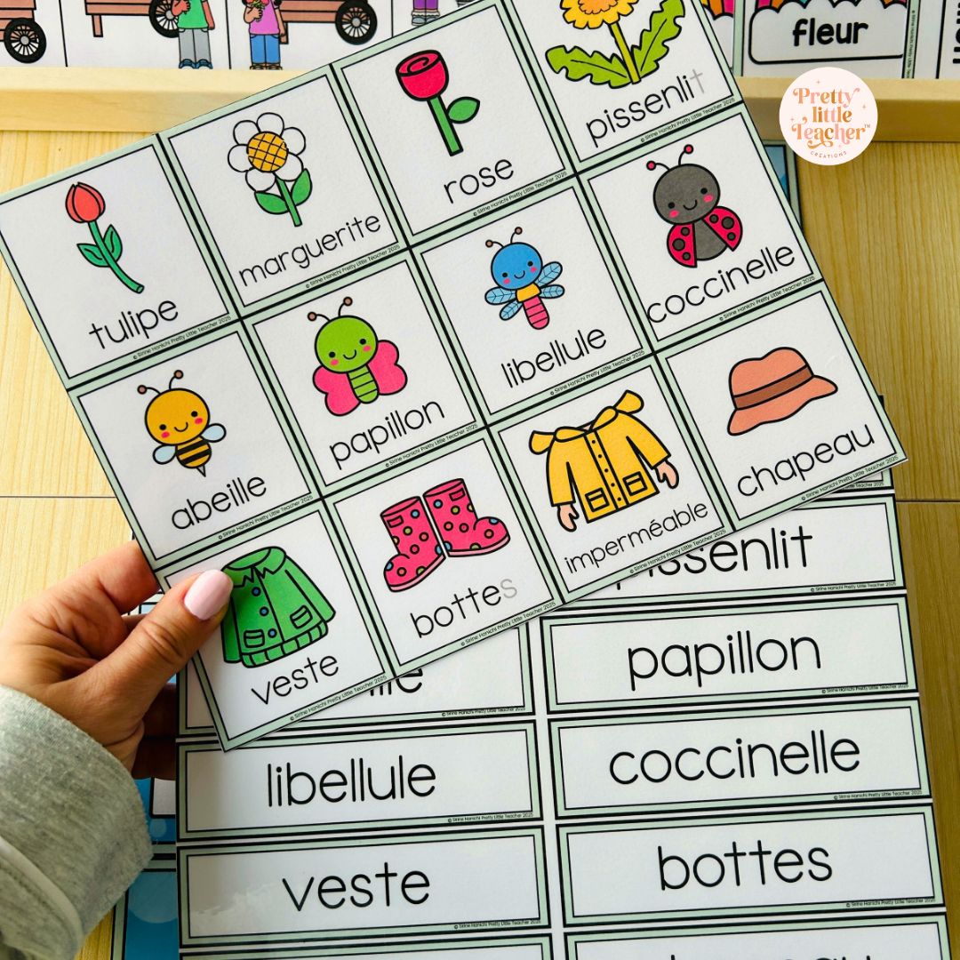 Pack 2 Français sur le printemps