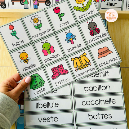Pack 2 Français sur le printemps
