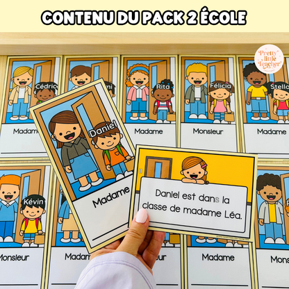 Pack 2 Français sur l'école