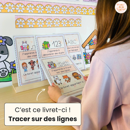 Pack de 4 livrets d'activités pour la maternelle : écrire, dénombrer et tracer